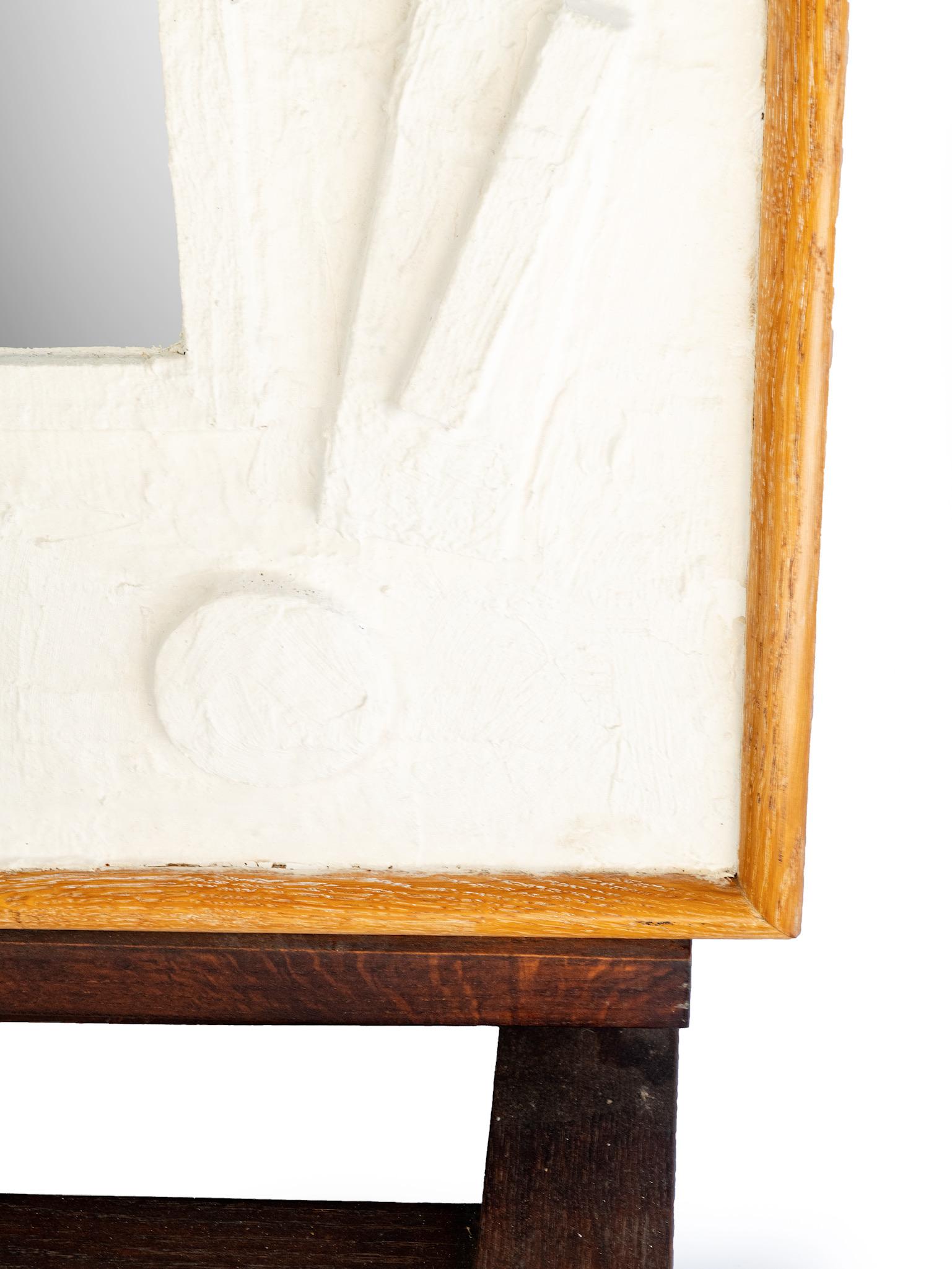 Modern Mirror in the Style of Jean Jaques D’arbaud In Excellent Condition In Washington, DC
