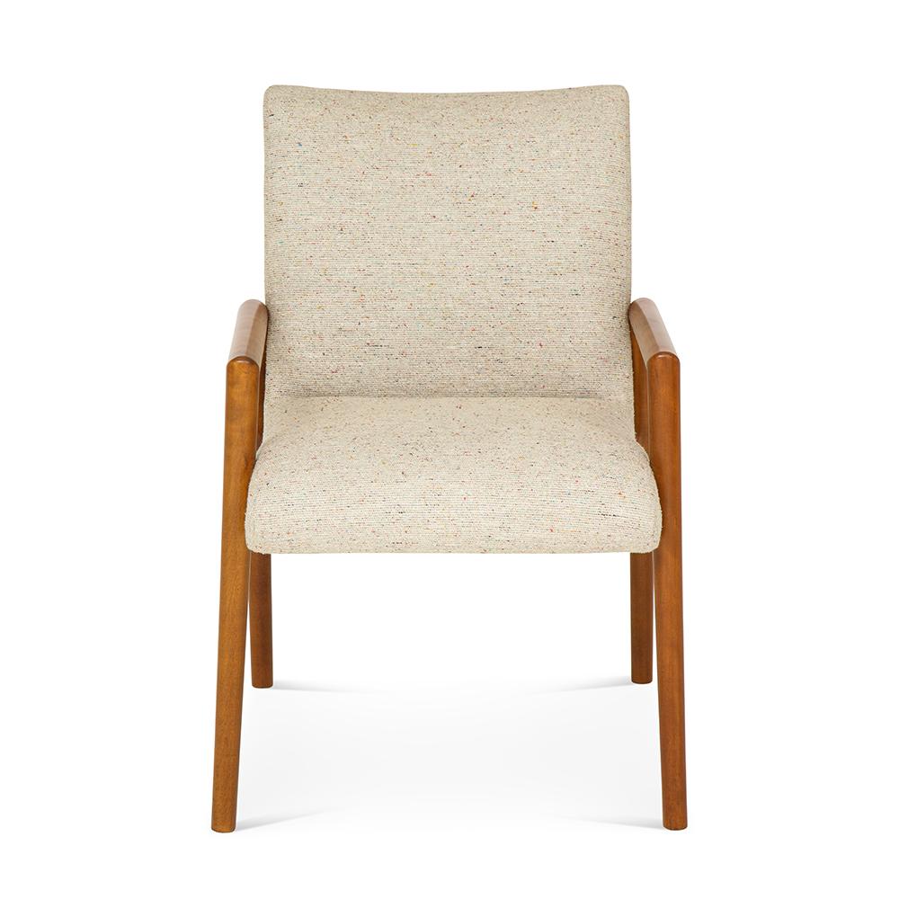 Mid-Century Modern Modernist Armchair Designed by Russel Wright for Conant Ball, circa 1950