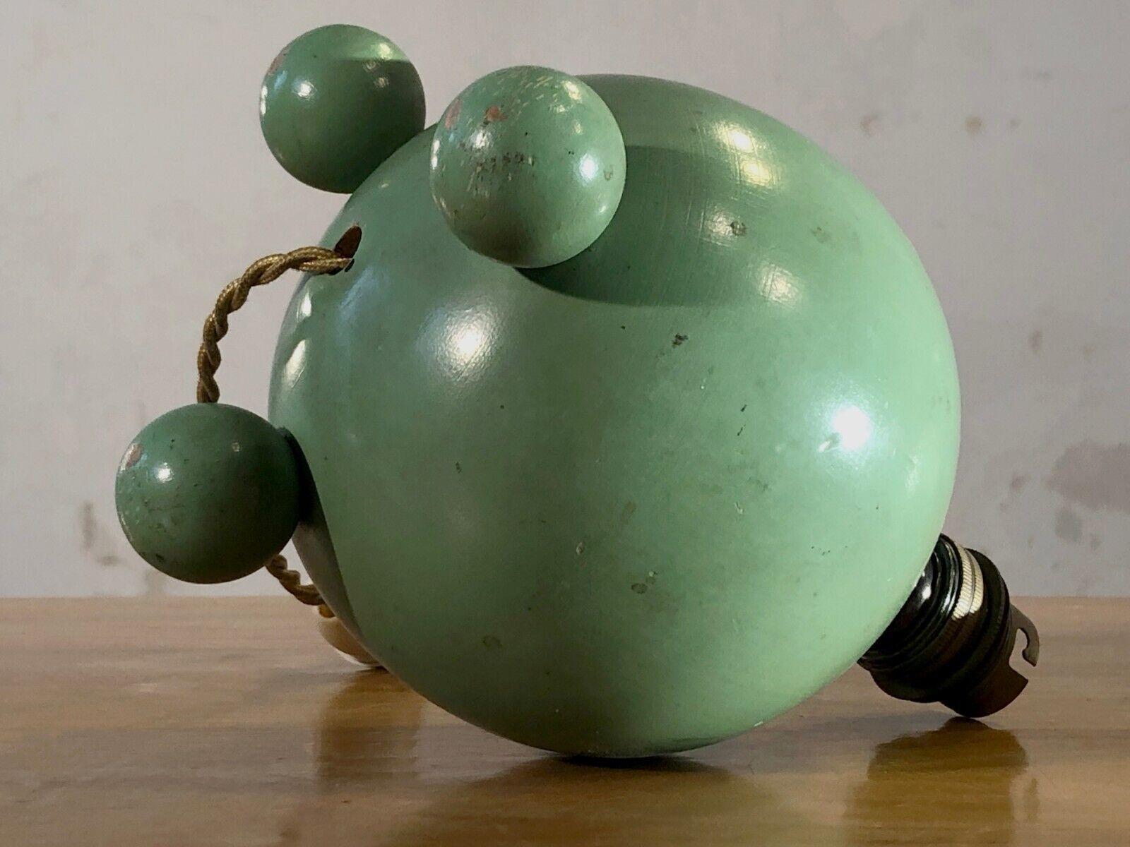 An ART-DECO MODERNIST CUBIST BAUHAUS Tripod TABLE LAMP, France 1930 1