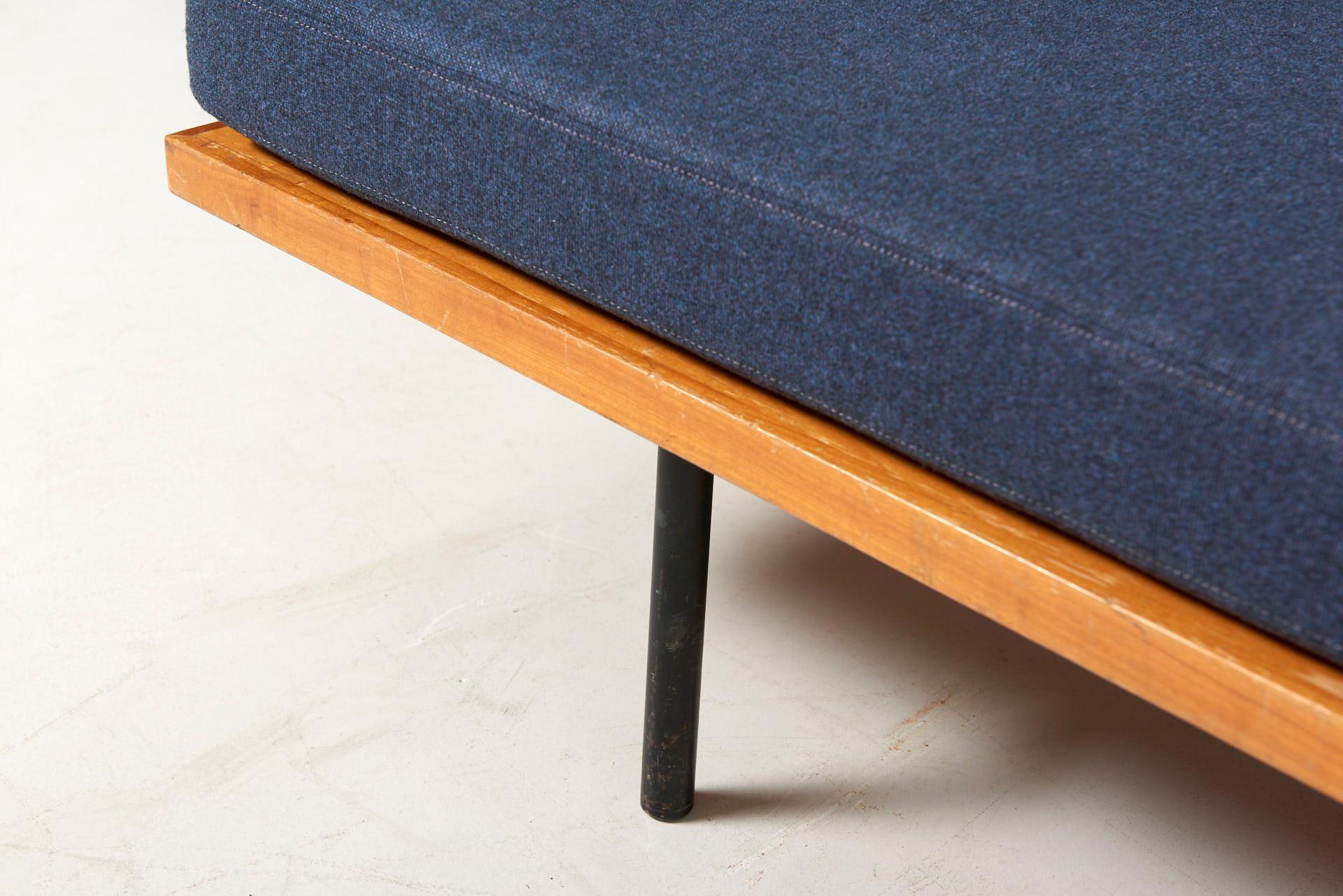 Modernistisches Daybed in Blau, 1960er Jahre 2