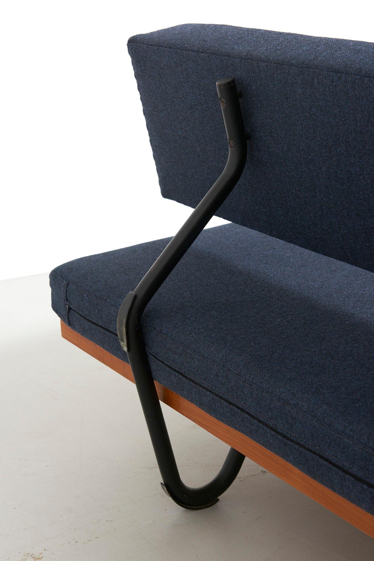 Modernistisches Daybed in Blau, 1960er Jahre 3