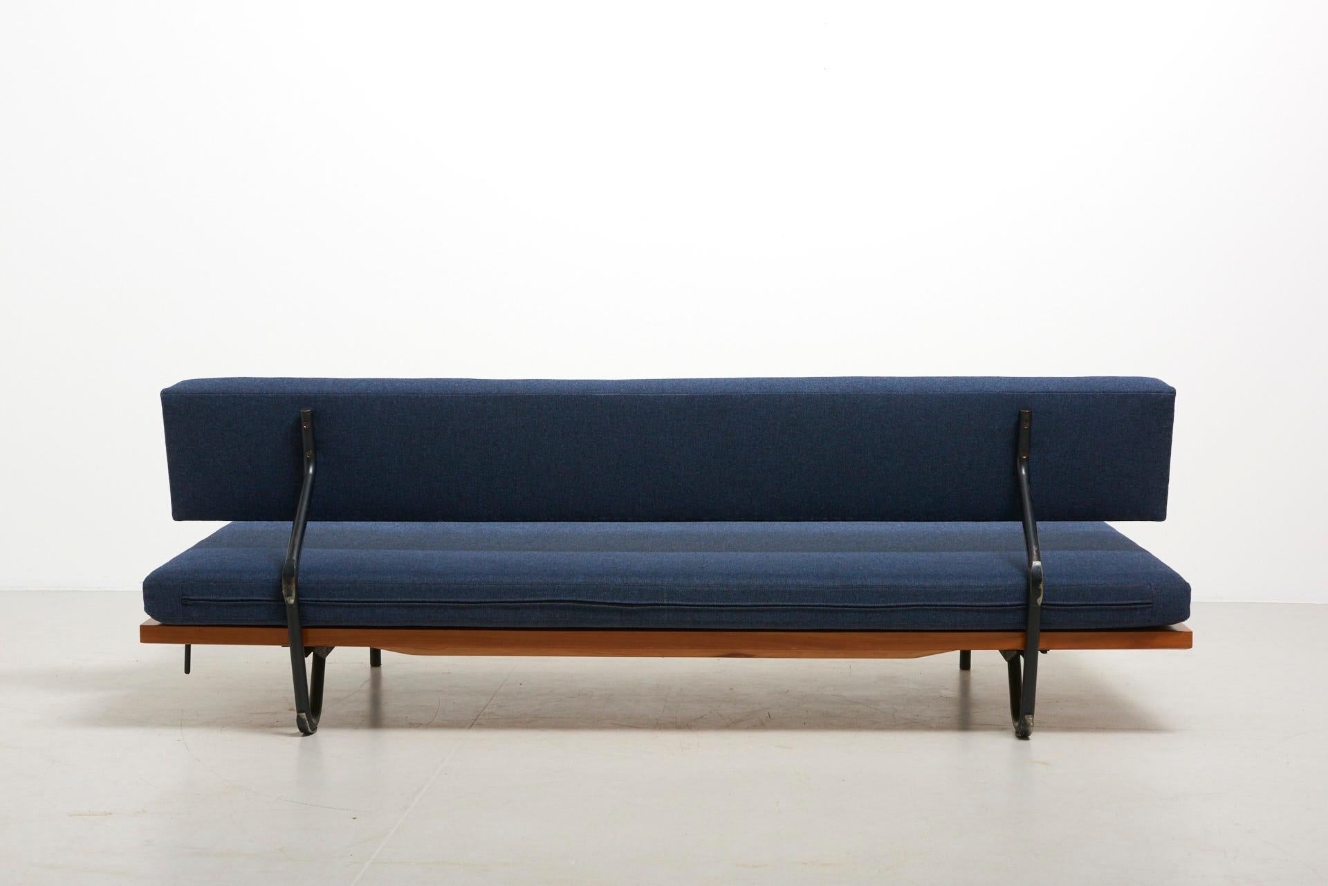 Modernistisches Daybed in Blau, 1960er Jahre 4