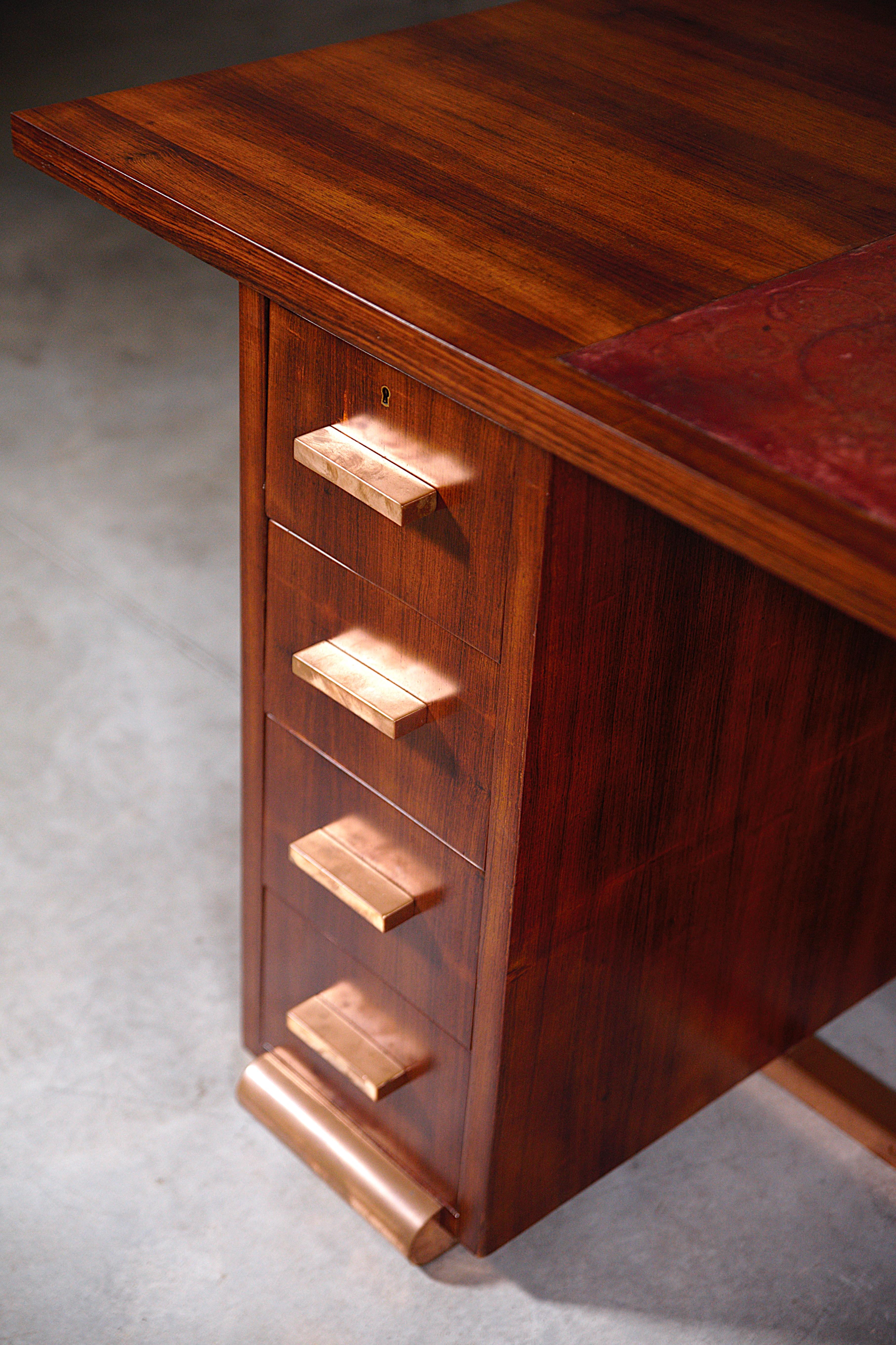 Bureau moderniste France des années 1930 Bon état - En vente à HYÈRES, FR