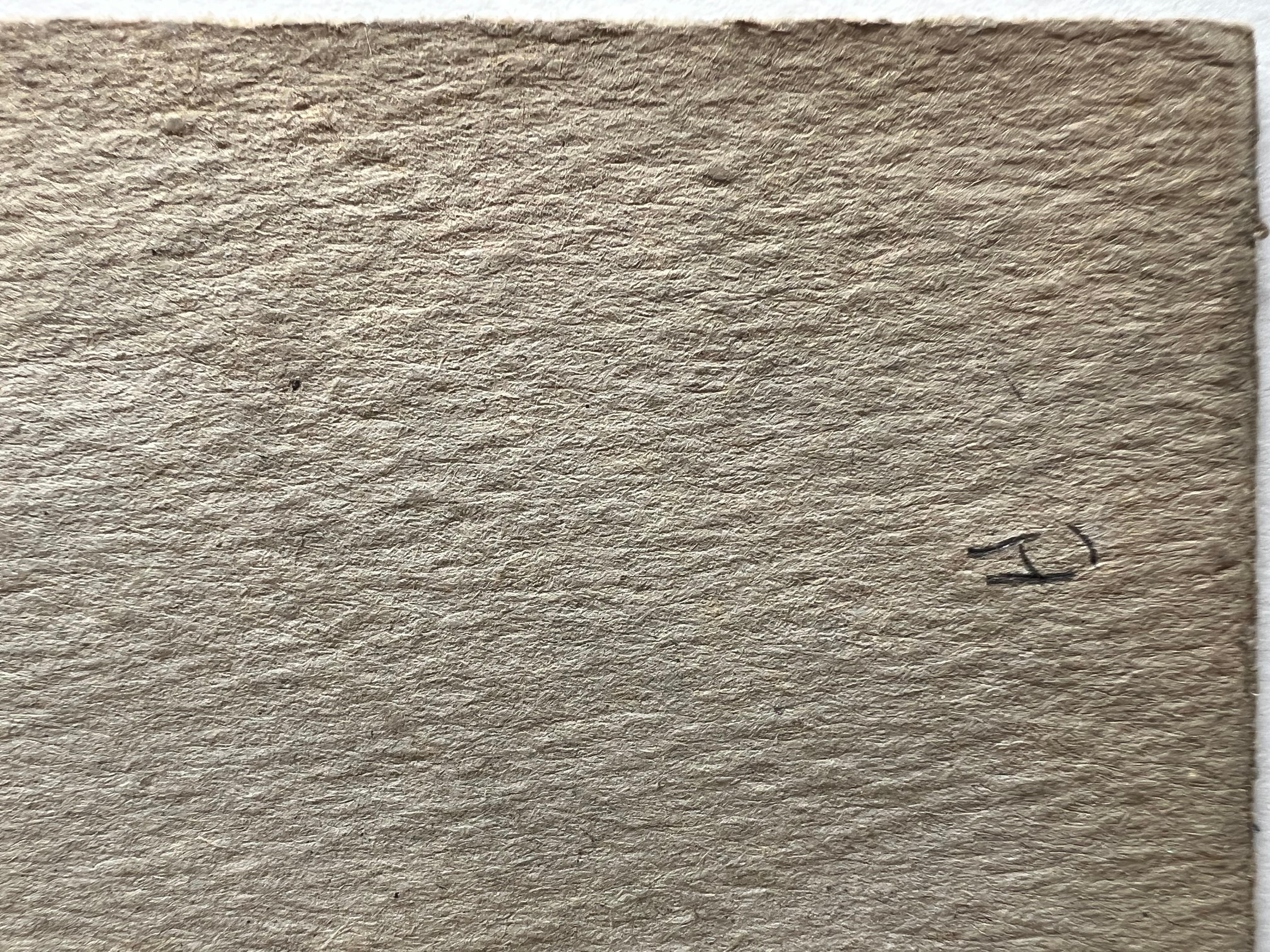 Un disegno modernista a inchiostro e guazzo di Vaclav Vytlacil, 1945 ca. In condizioni buone in vendita a St.Petersburg, FL