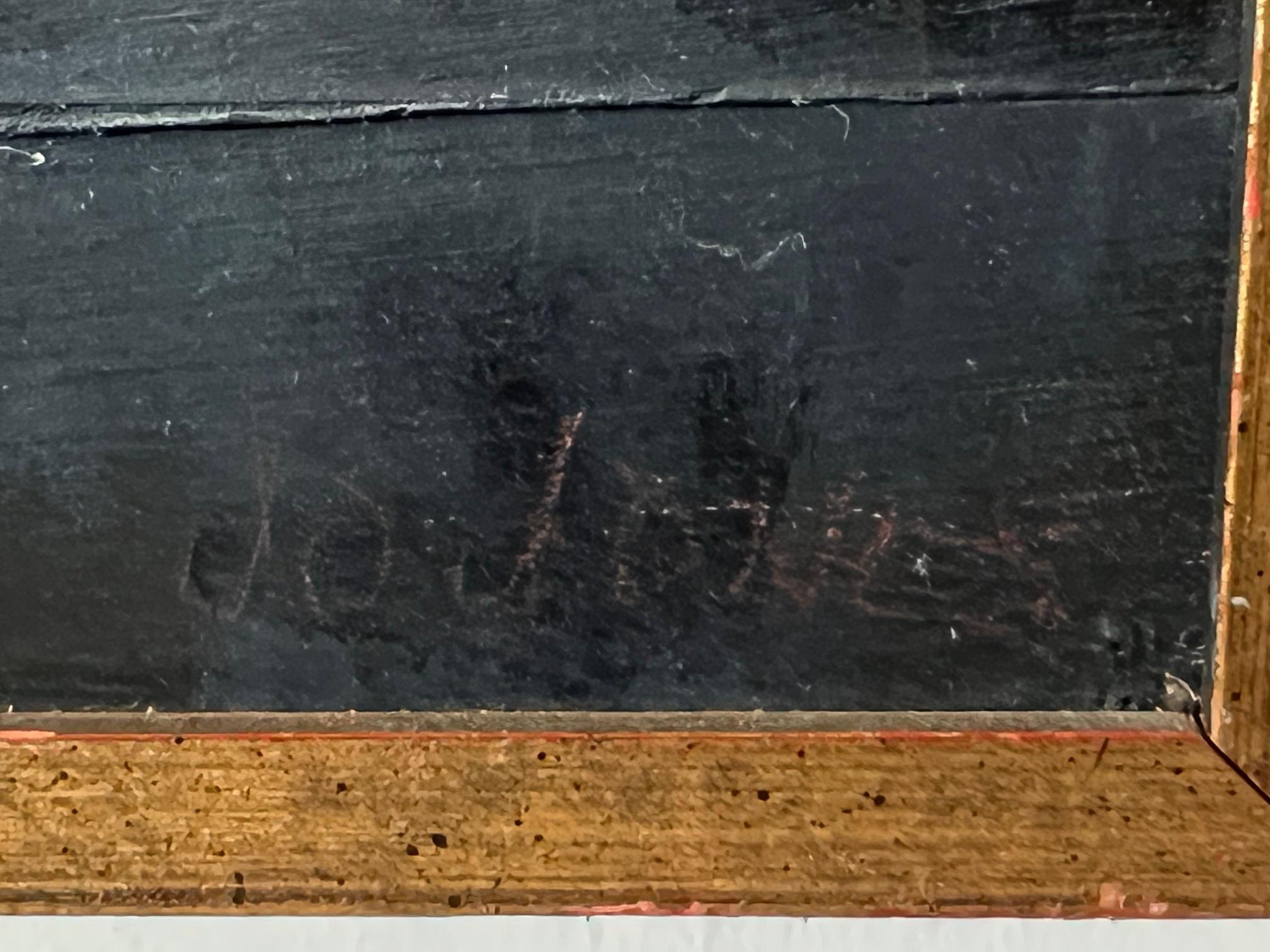 Wood A Modernist Painting By Jo Jones Ca' 1950's