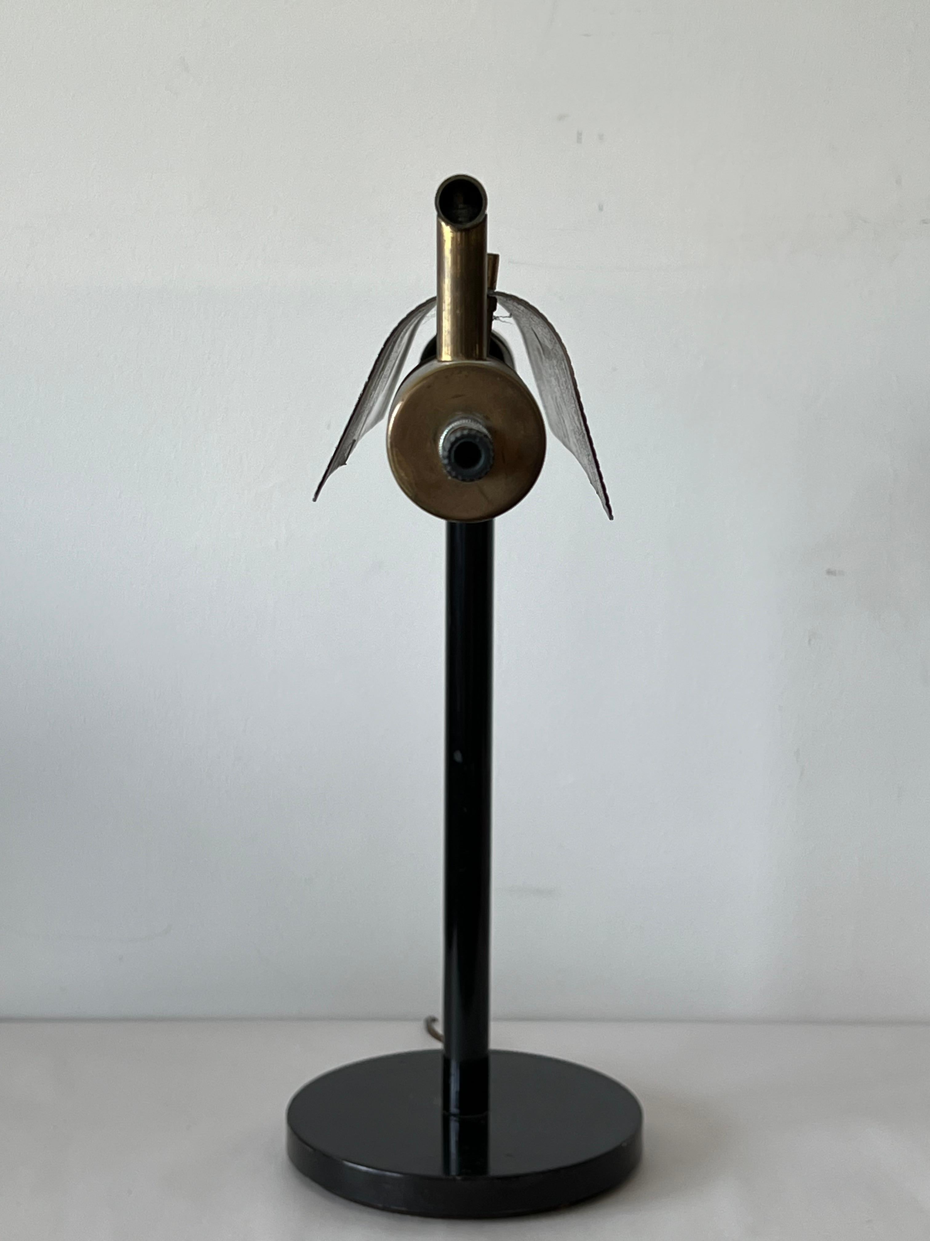 Lampe de table moderniste Peter Pfisterer vers les années 1940 en vente 3