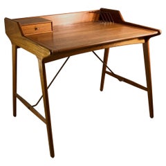 A MODERNIST SCANDINAVIAN DANSK Secretary DESK by SVEND AAGE MADSEN, 1950 Denmark