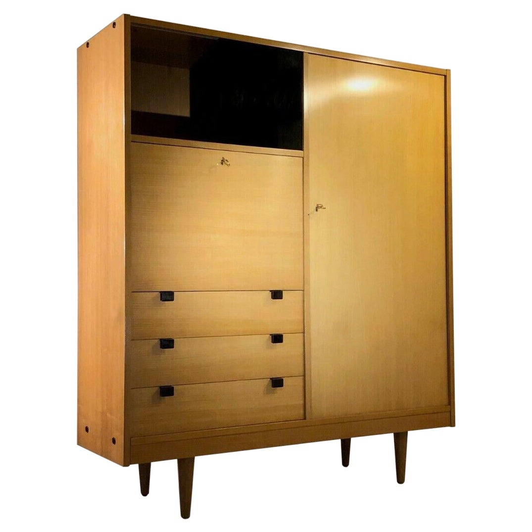Una CABINA ARMADIO MODERNISTA nello spirito di ALAIN RICHARD & ARP, Francia 1950