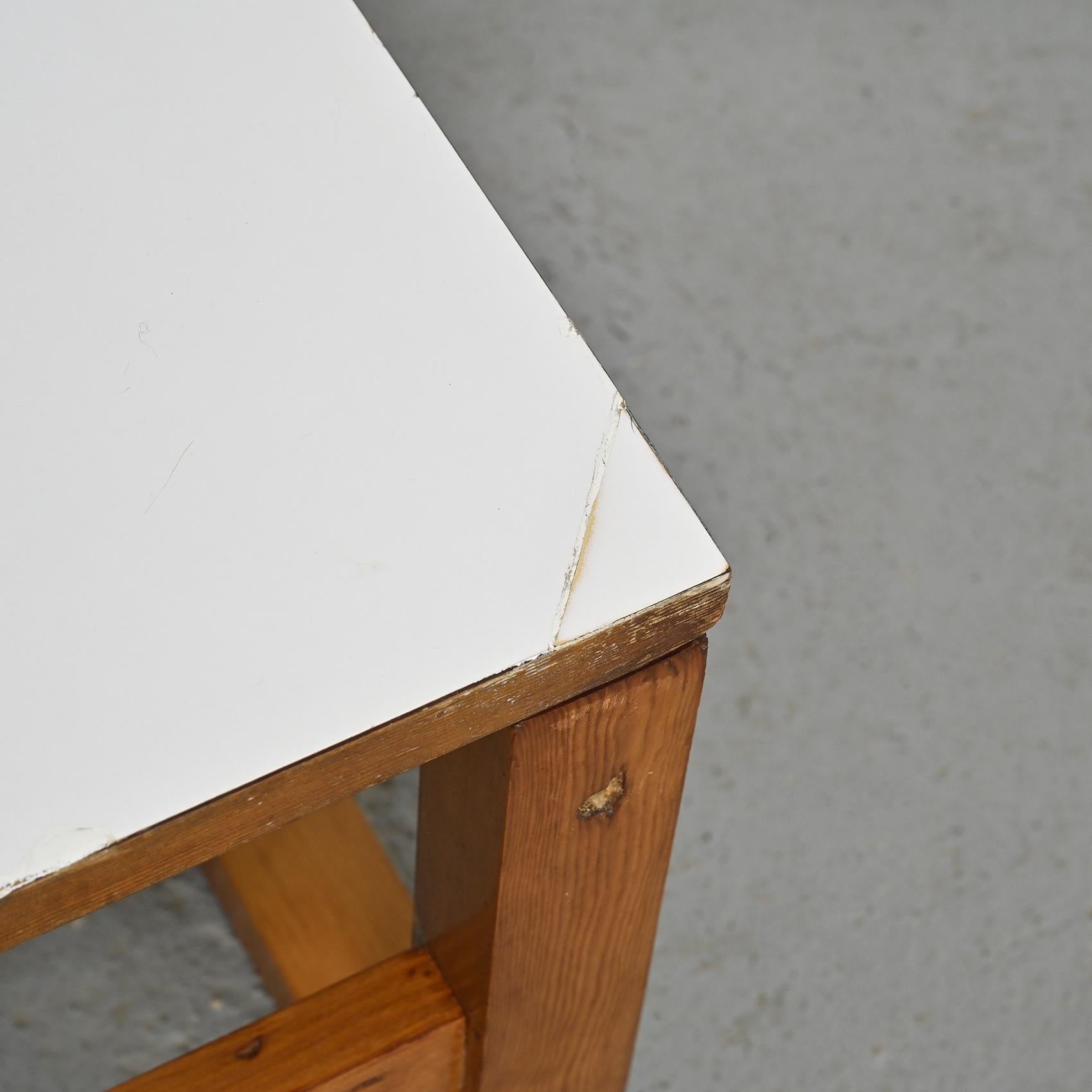 Table modulaire de Pierre Guariche pour la Plagne, vers 1968 3