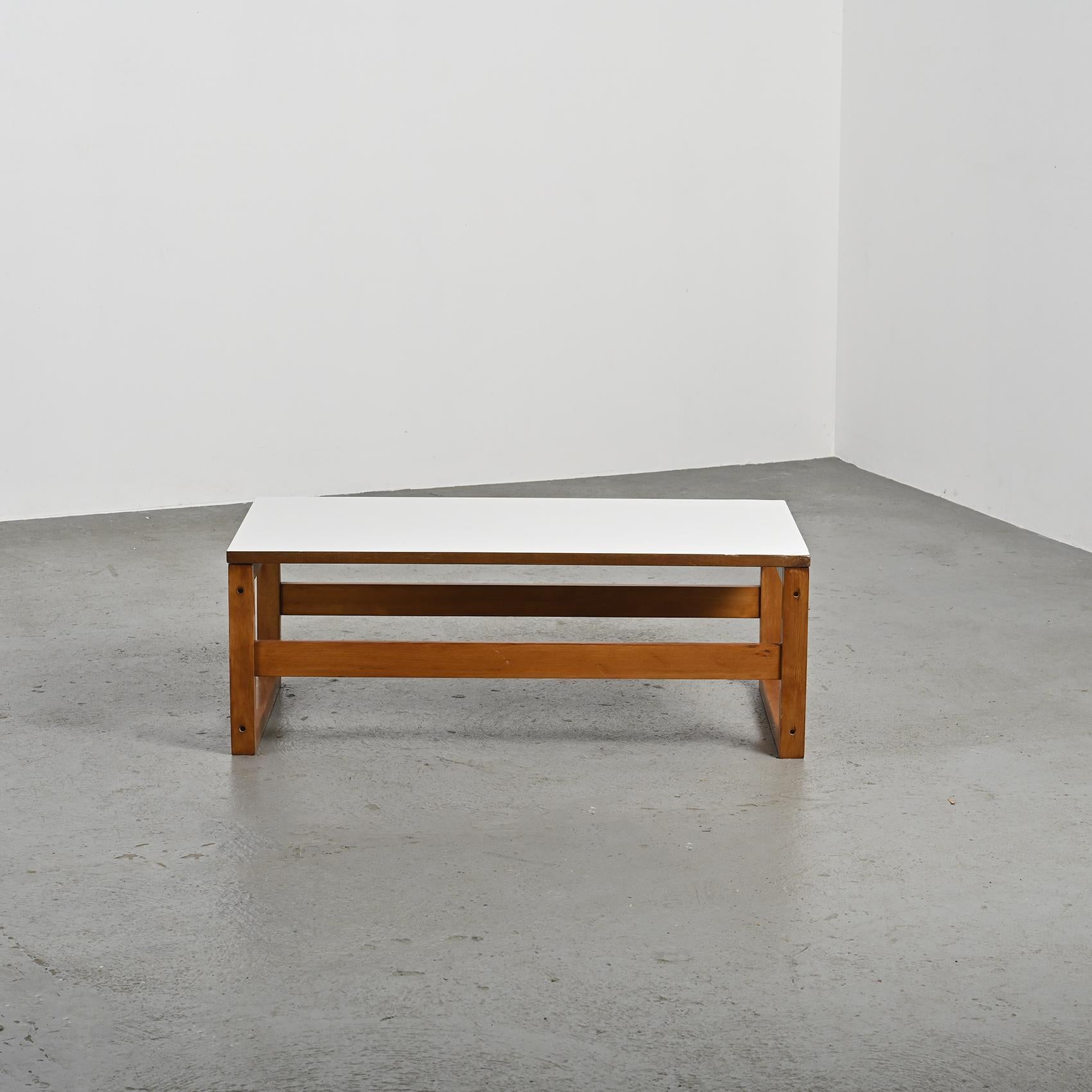 Mid-Century Modern Table modulaire de Pierre Guariche pour la Plagne, vers 1968