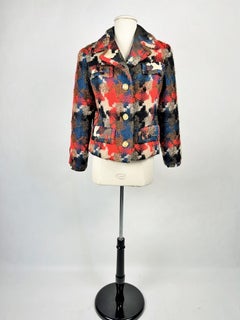 A mohair and silk jacket in the style of Coco Chanel - France Circa 1975