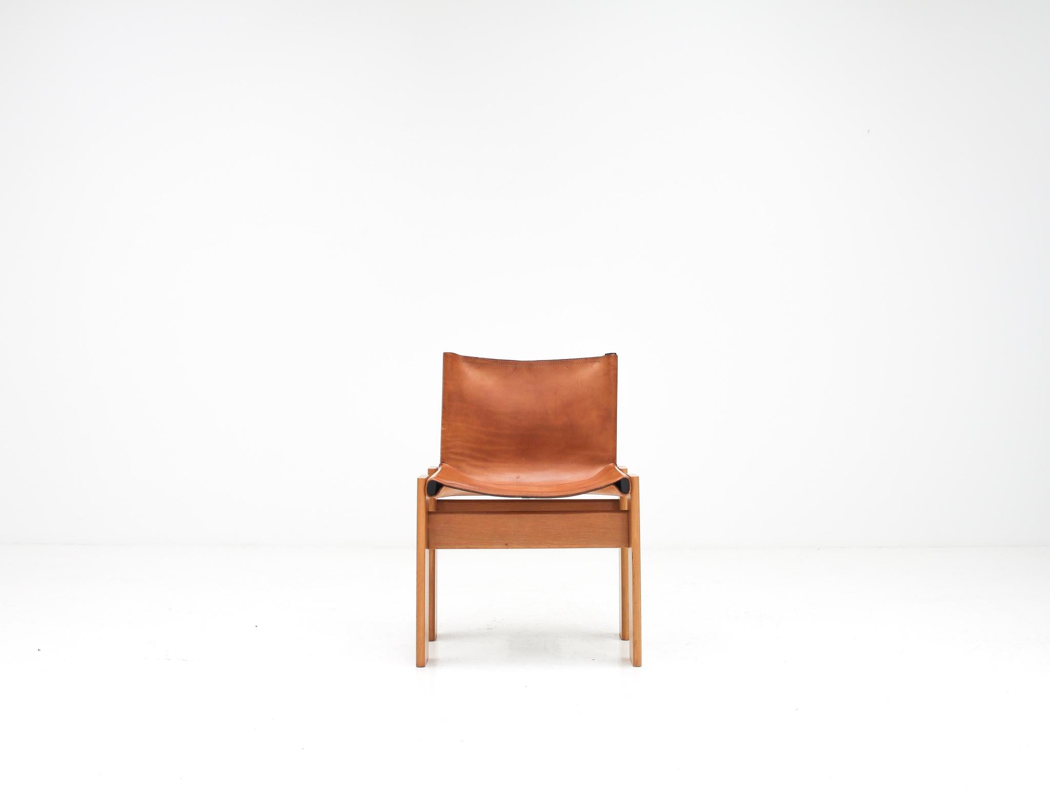 'Monk' Chair by Afra & Tobia Scarpa for Molteni, Italy, 1974 3