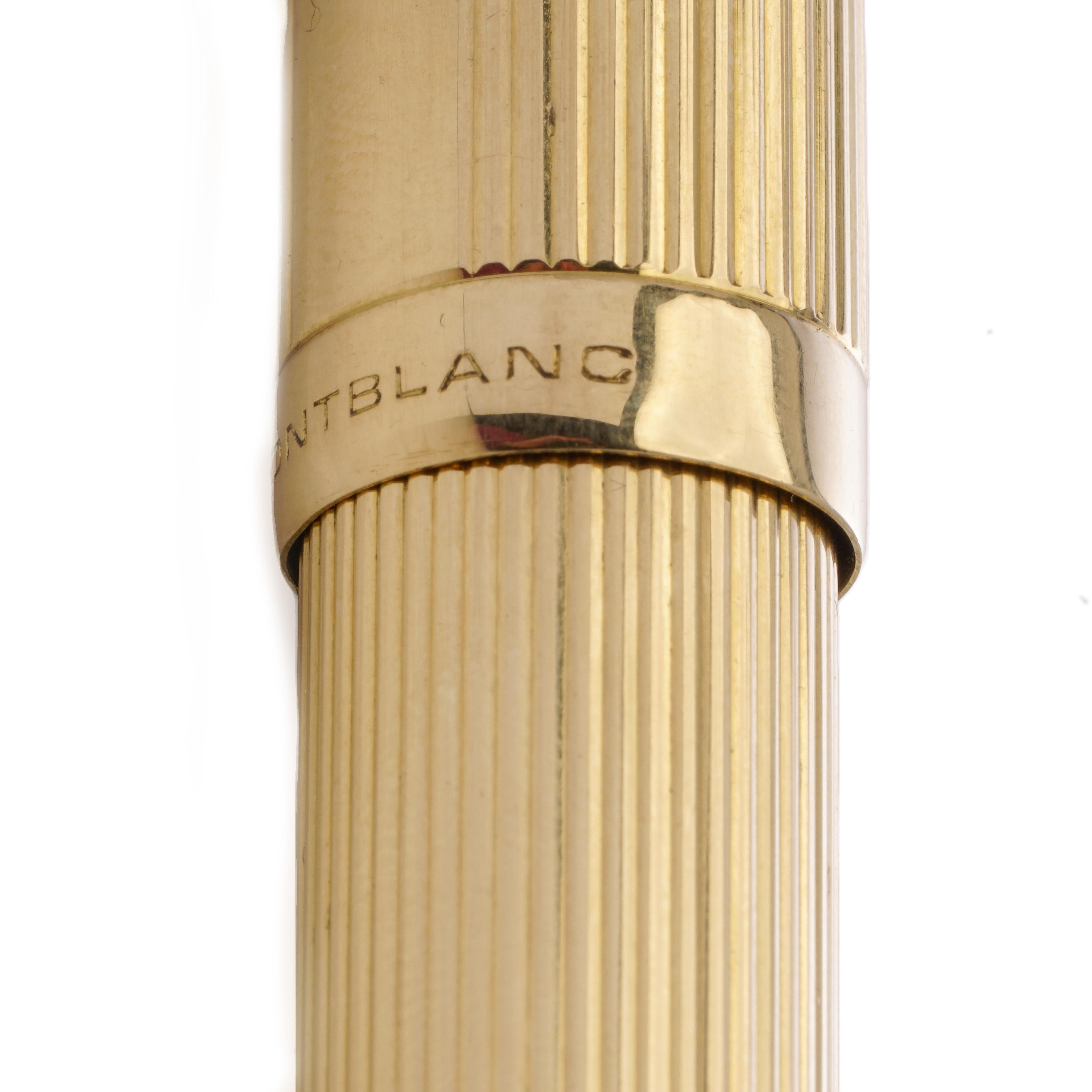 Ein Montblanc Meisterstück 149 Solitaire Füllfederhalter, 1995 im Angebot 4