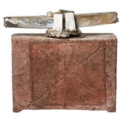 Monumental Ceramic Box by Camille Virot, circa 1990-2000