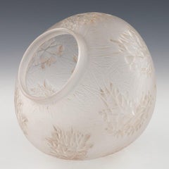 Rene Lalique Esterel Vase Marcilhac 941 Designed 1923