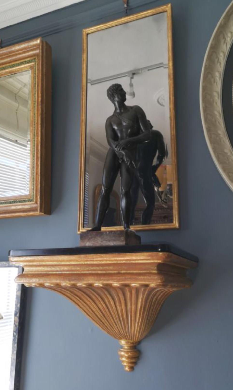 European Monumental Gilt Corbel, Carved in the Regency Manner For Sale
