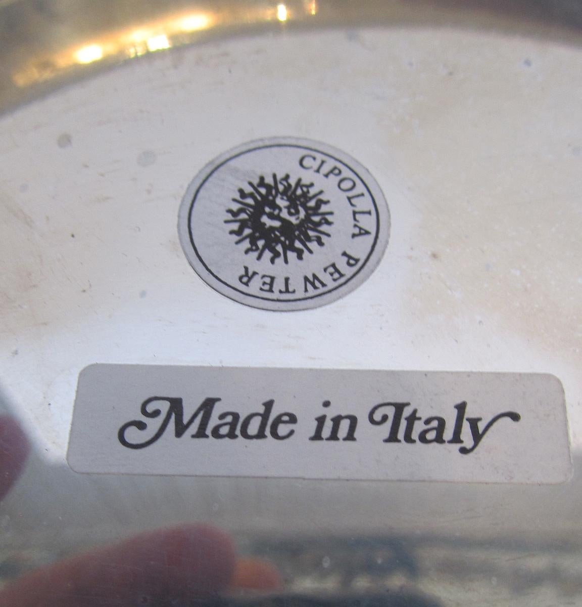 cipolla pewter