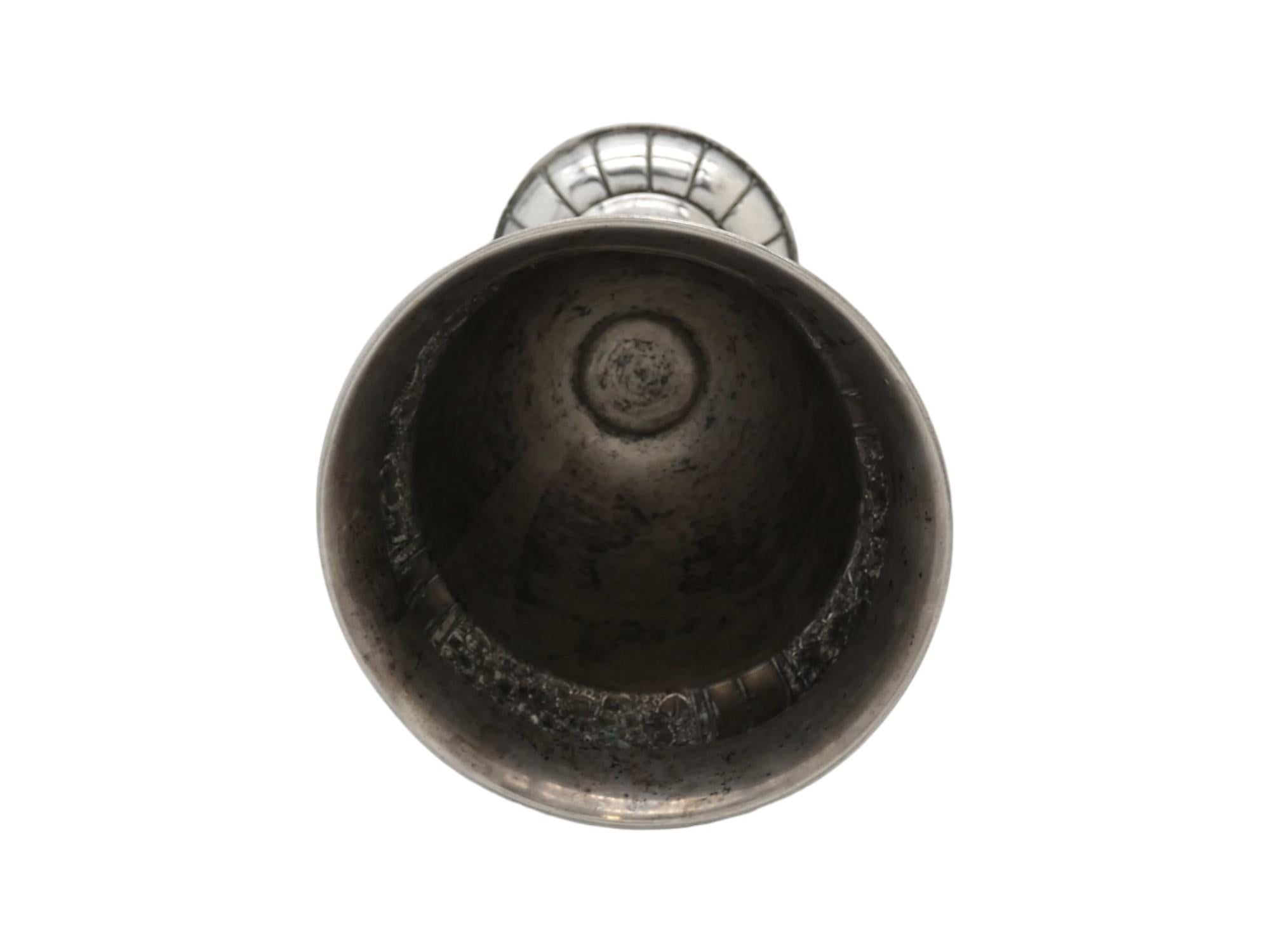 A. Silver Monumental Kos Shel Eliyahu, Debrecen, Ungarn, um 1890 (Silber) im Angebot