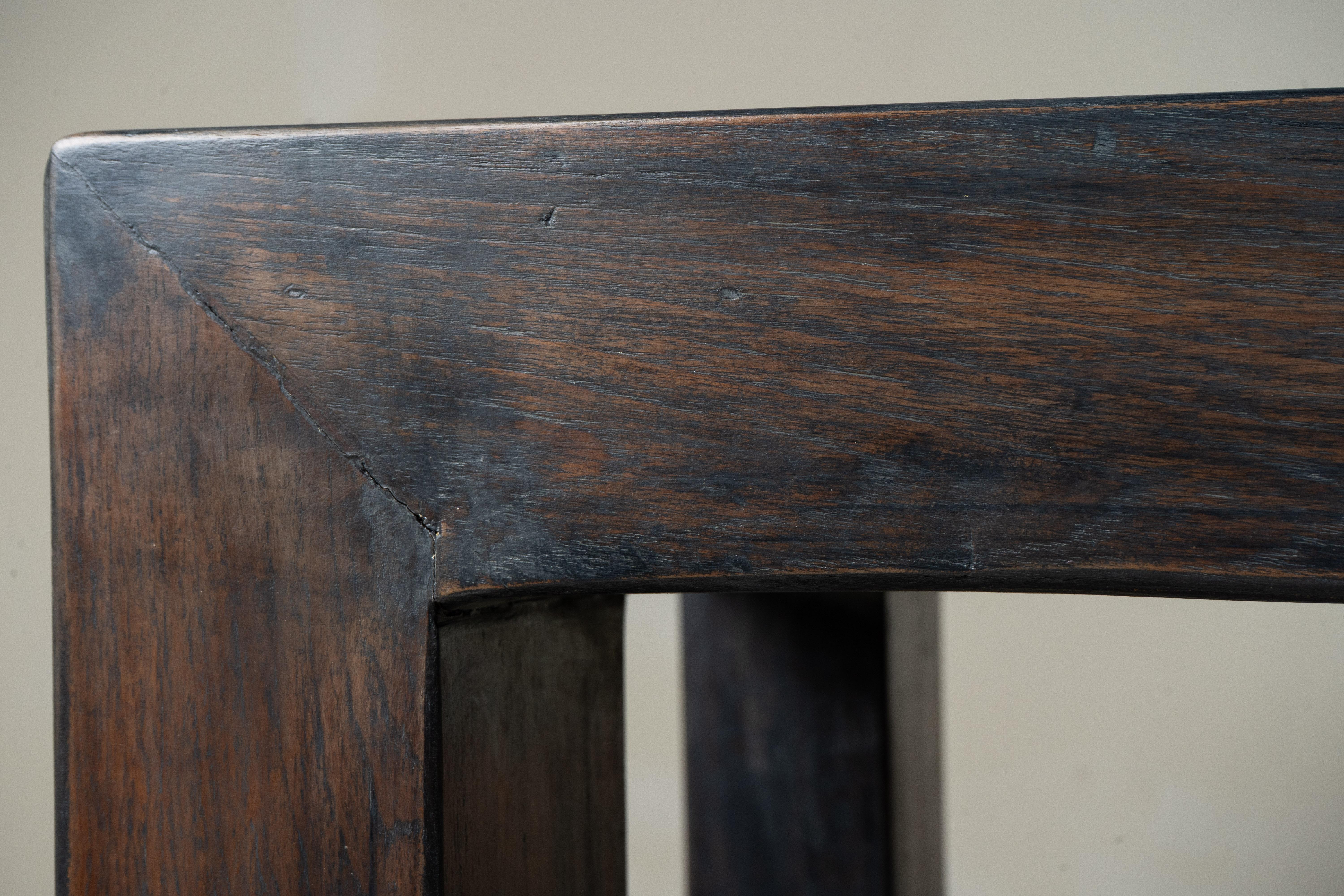 XXIe siècle et contemporain Une table à manger monumentale en teck en vente
