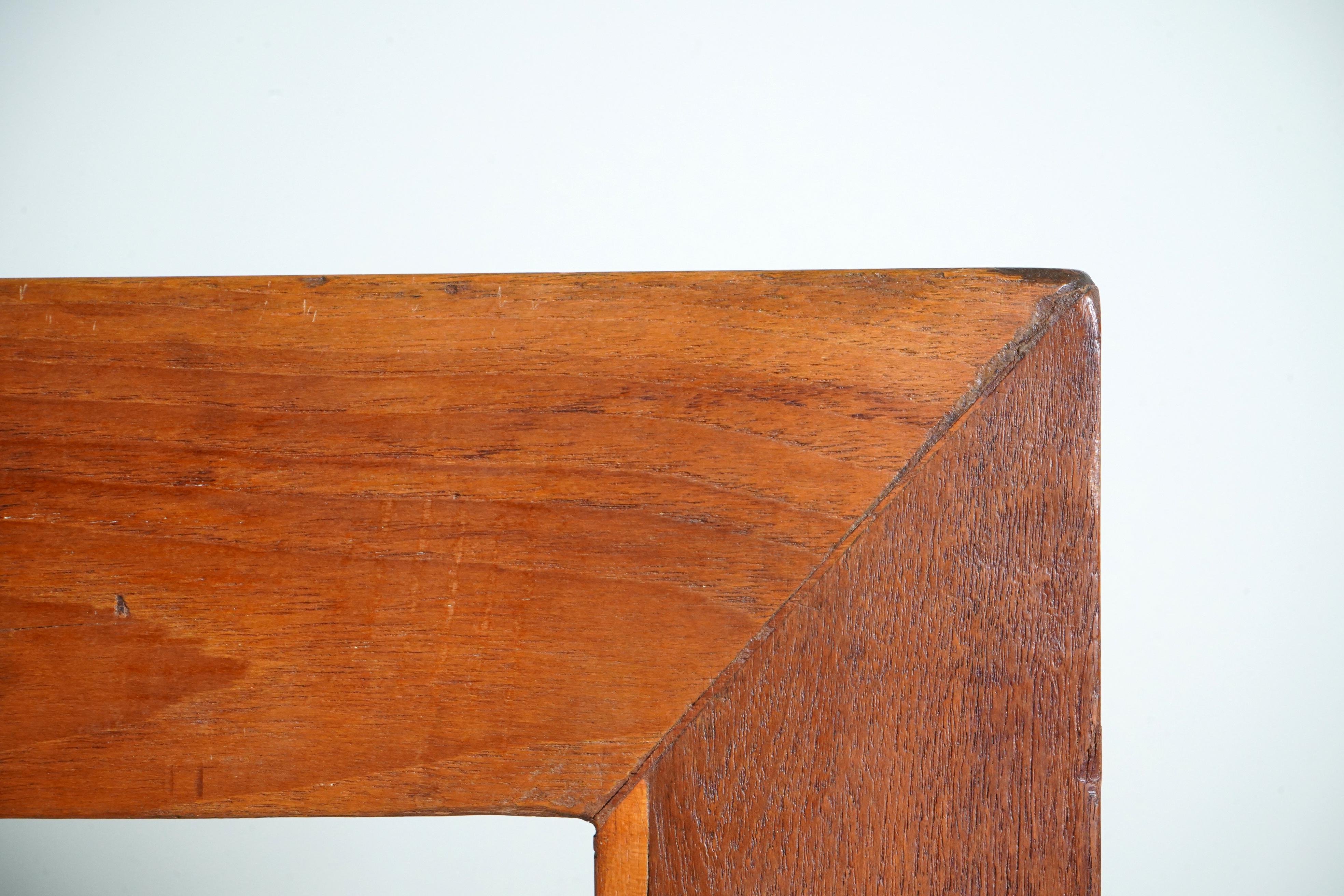 A Monumental Teakwood Dining Table 1