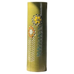 A monumental vintage Italian ceramic vase by Bitossi, 1960s