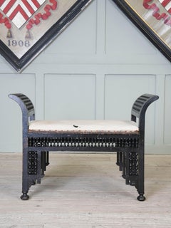 Moorish Upholstered Stool
