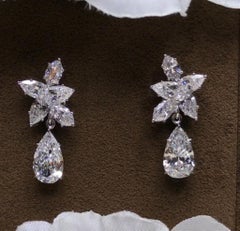 Morcha Diamond Earrings, D Internally Flawless Collection