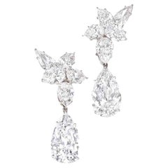 Boucles d'oreilles Morcha en diamants, collection D Internally Flawless