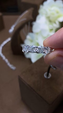 A MORCHA Eternity Round Diamond Ring