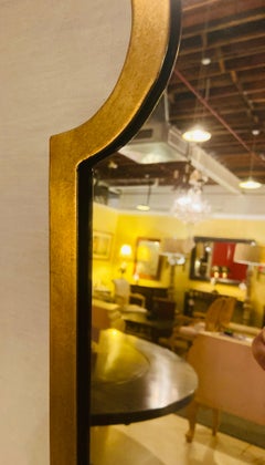 Specchio da parete o da console marocchino con doratura anticata