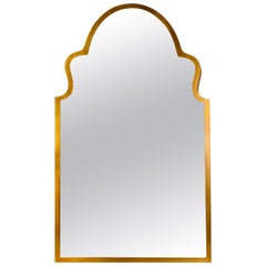 Moroccan Antiqued Gilt Wall or Console Mirror