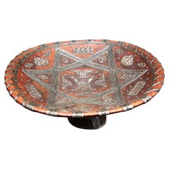 A Morrocan Mizrachi Challah Dish, circa 1910.