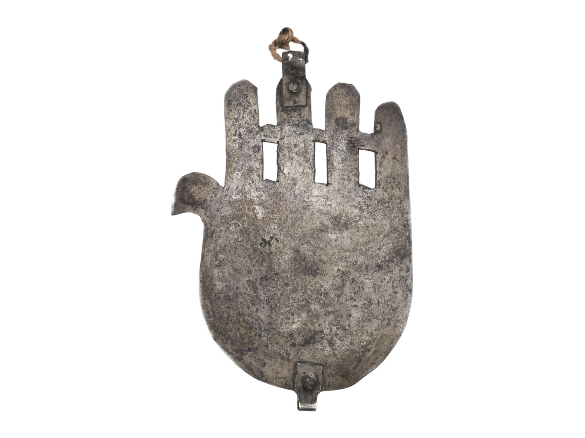 Hamsa aus Morrocan-Silber, um 1900 (Frühes 20. Jahrhundert) im Angebot