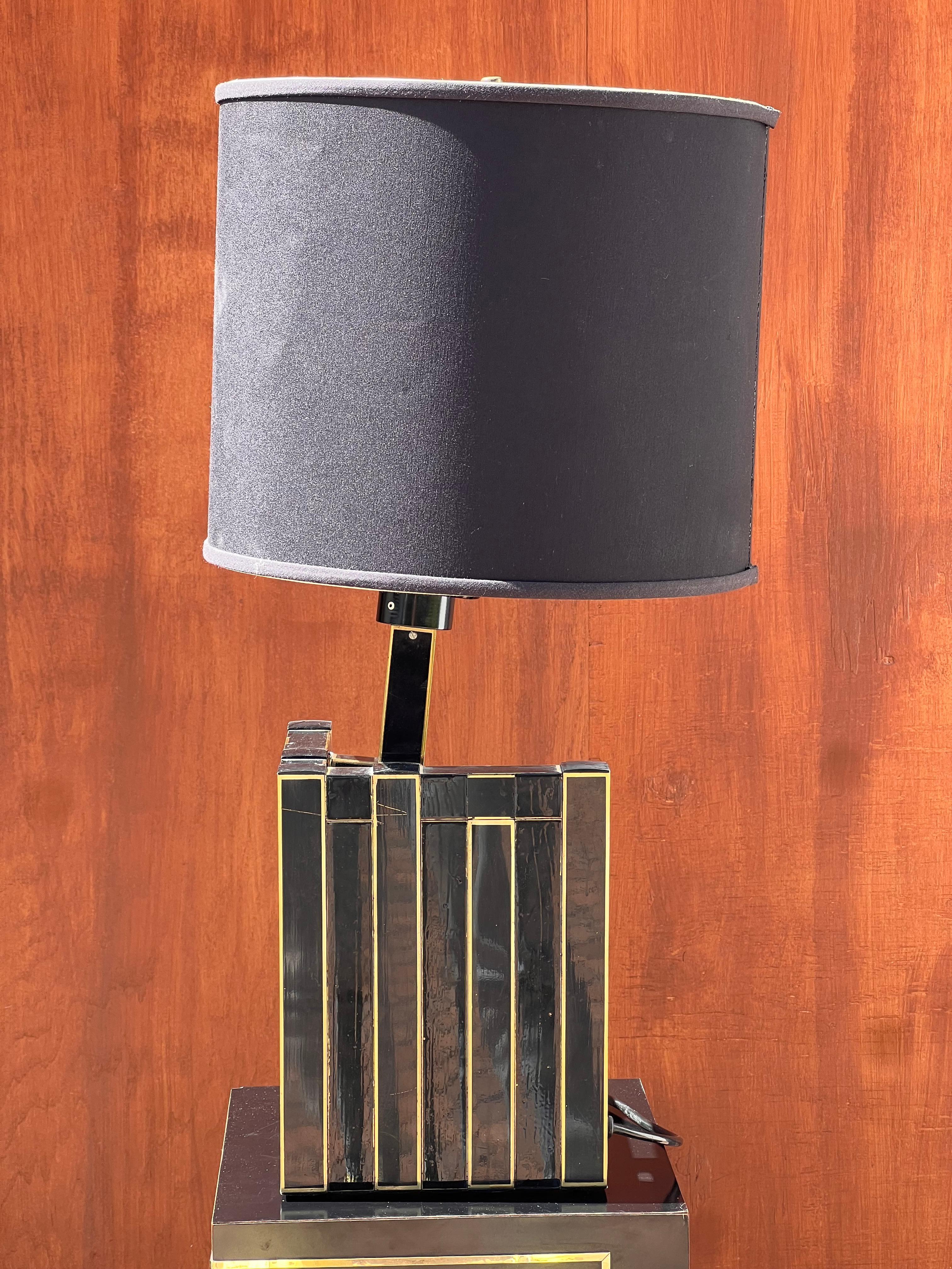 A mosaic table lamp by BD Lumica, signed, circa 1970 For Sale 6