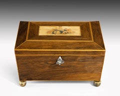 Most Attractive, Early 19th Century Palisander Work Box