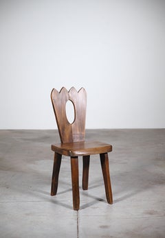 A Mountain Dining Chair by Aranjou France 1970's