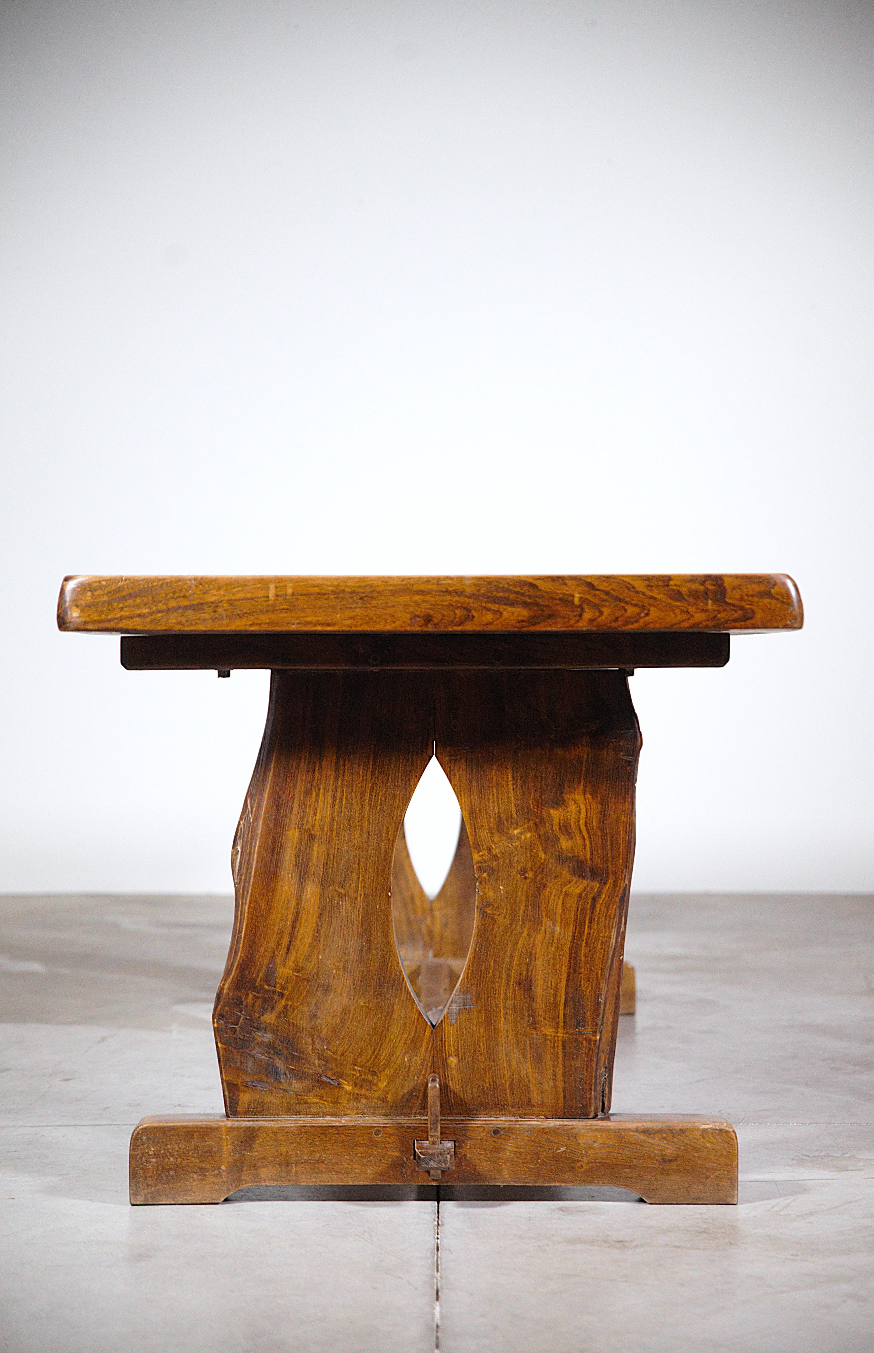 A Mountain Dining Table by Aranjou France 1970's For Sale 8