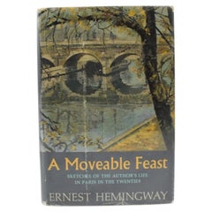 A Moveable Feast von Ernest Hemingway, Erste Ausgabe, Erster Druck, 1964