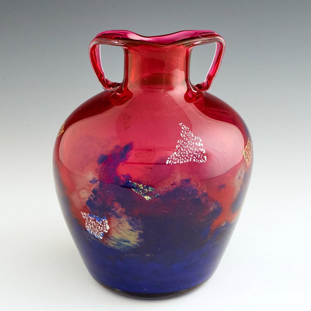 Amphora-Vase von Muller Freres, um 1925 (Art déco) im Angebot