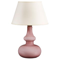 A Murano Double Gourd Vase as a Lamp