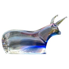 Sculpture en verre de Murano 