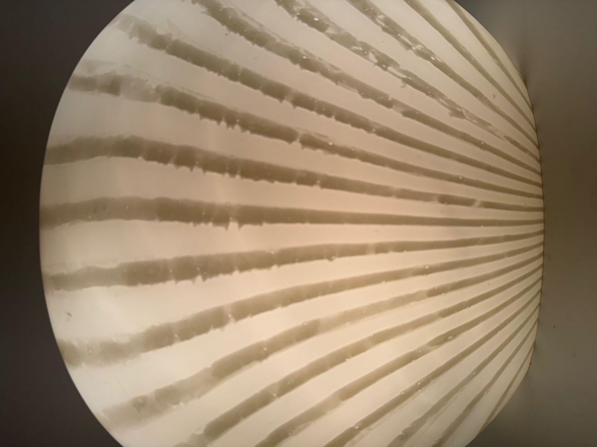 A Murano glass shell lamp by Peill and Putzler 8