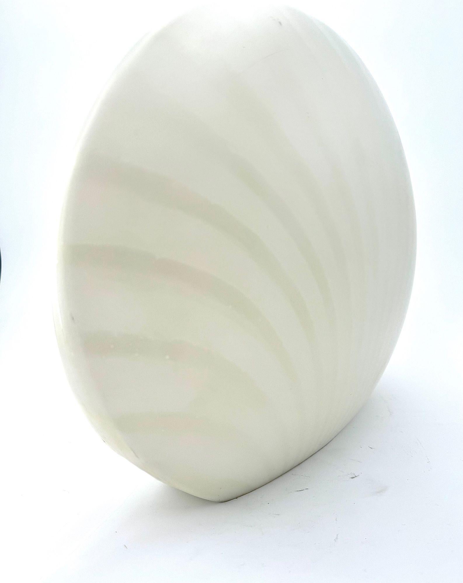 A Murano glass shell lamp by Peill and Putzler 3