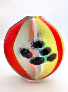 Vaso di Murano di Marco & Mattia Salvadore, realizzato a Murano nel 2017 circa.