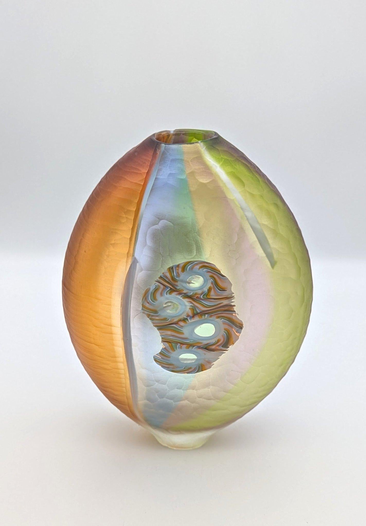 Altro Vaso di Murano di Marco & Mattia Salvadore, realizzato a Murano nel 2017 circa. in vendita
