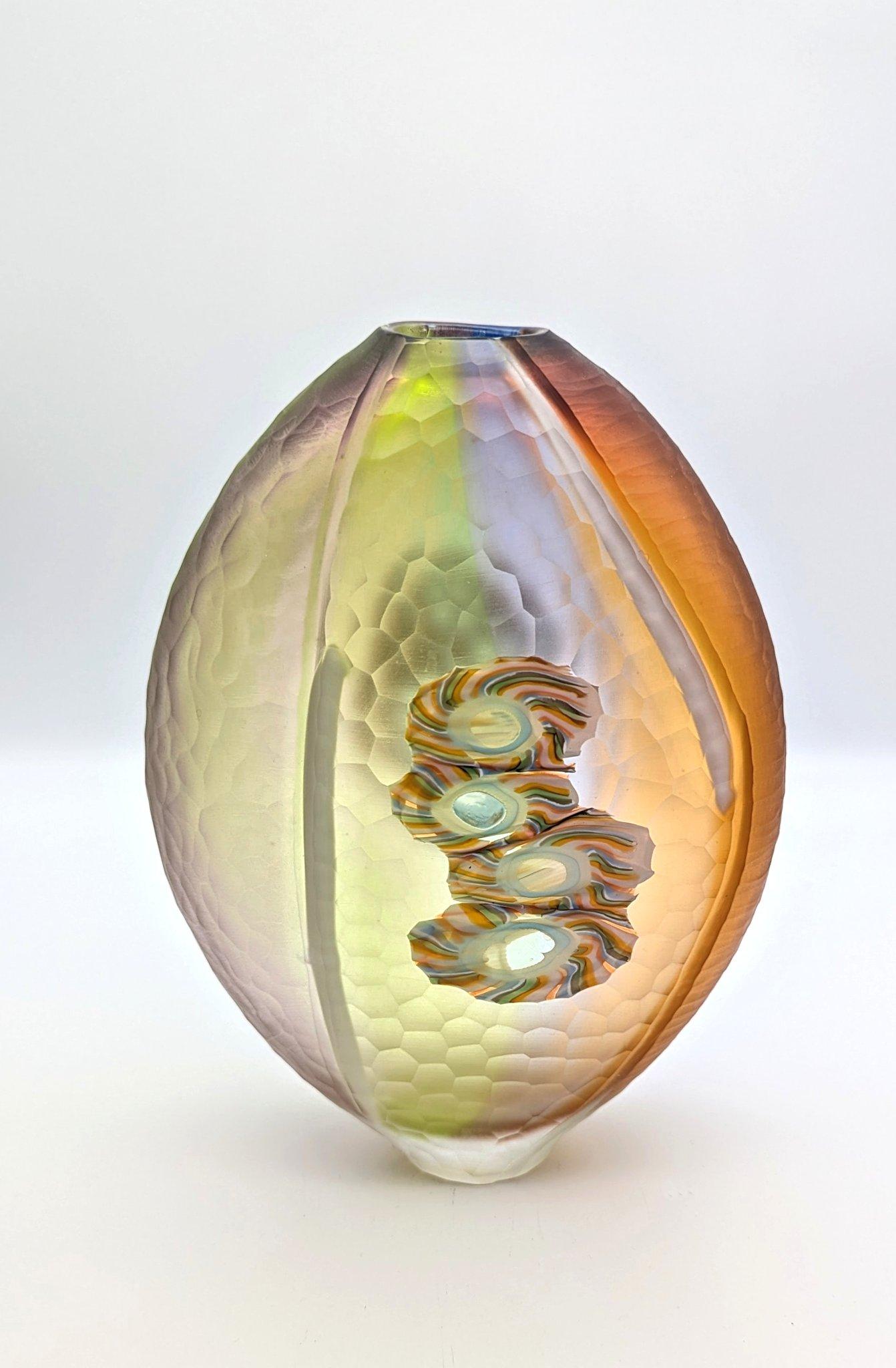 Italiano Vaso di Murano di Marco & Mattia Salvadore, realizzato a Murano nel 2017 circa. in vendita