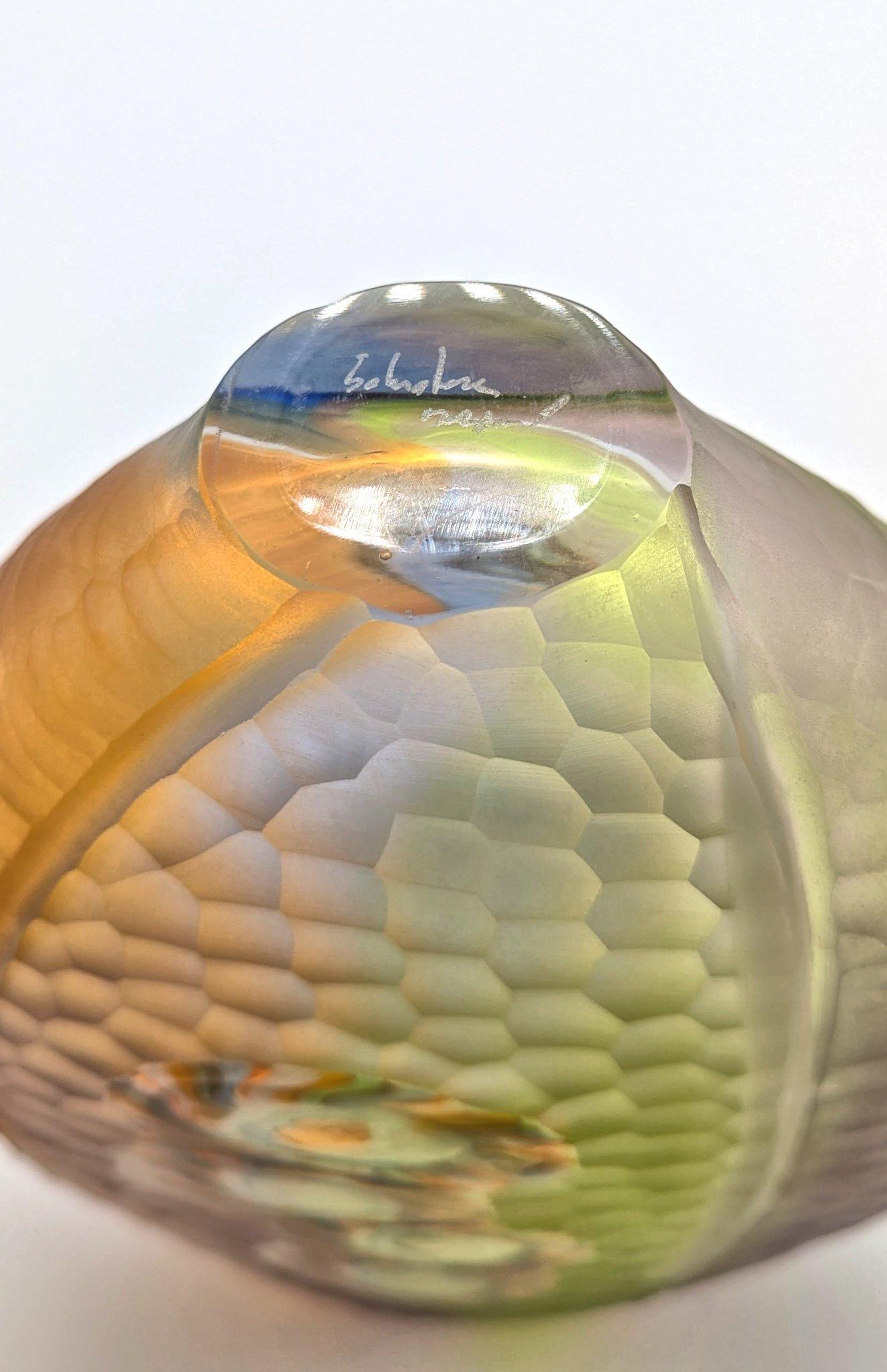 Vaso di Murano di Marco & Mattia Salvadore, realizzato a Murano nel 2017 circa. In condizioni buone in vendita a Aachen, DE