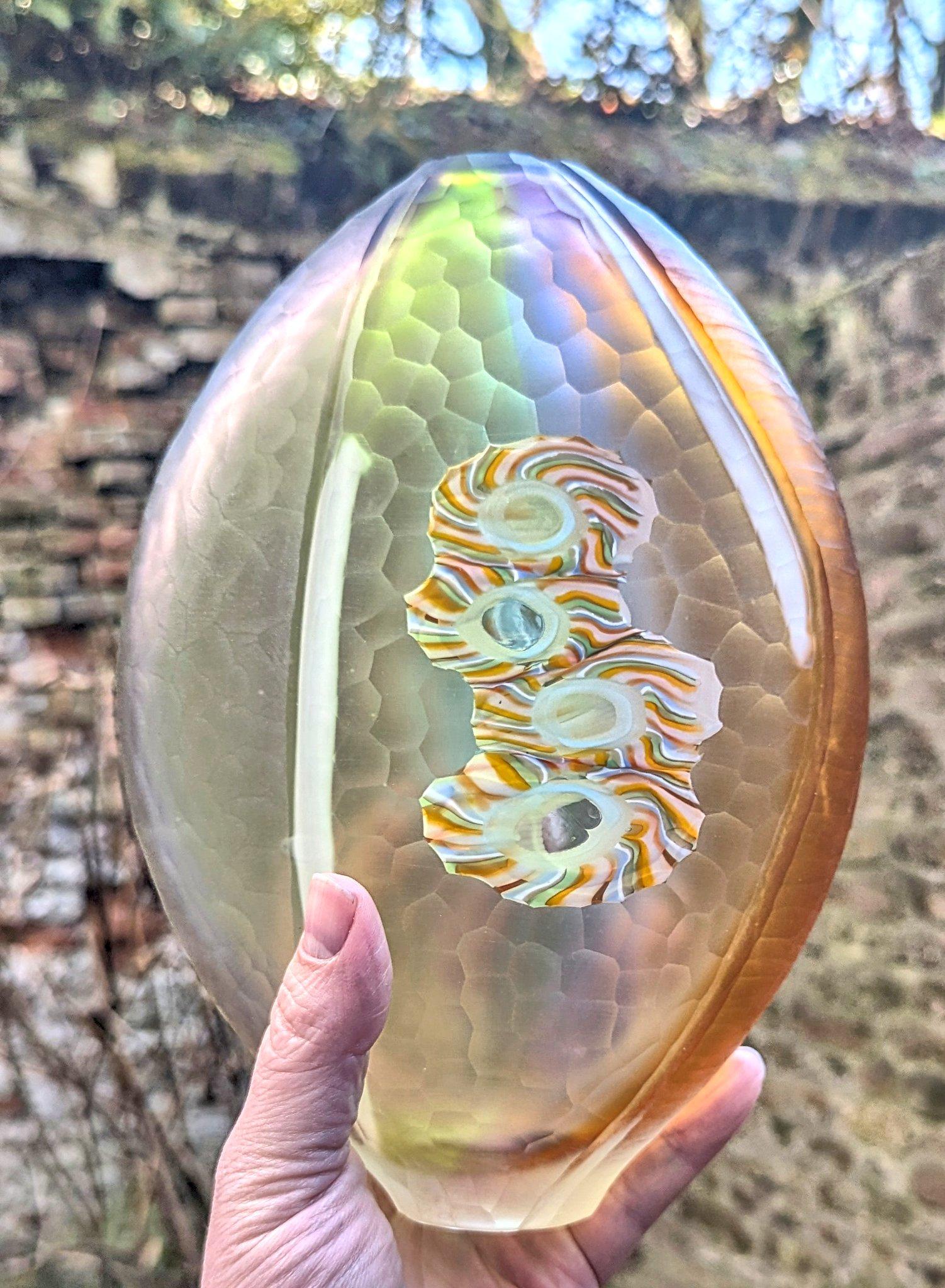 Vetro Vaso di Murano di Marco & Mattia Salvadore, realizzato a Murano nel 2017 circa. in vendita