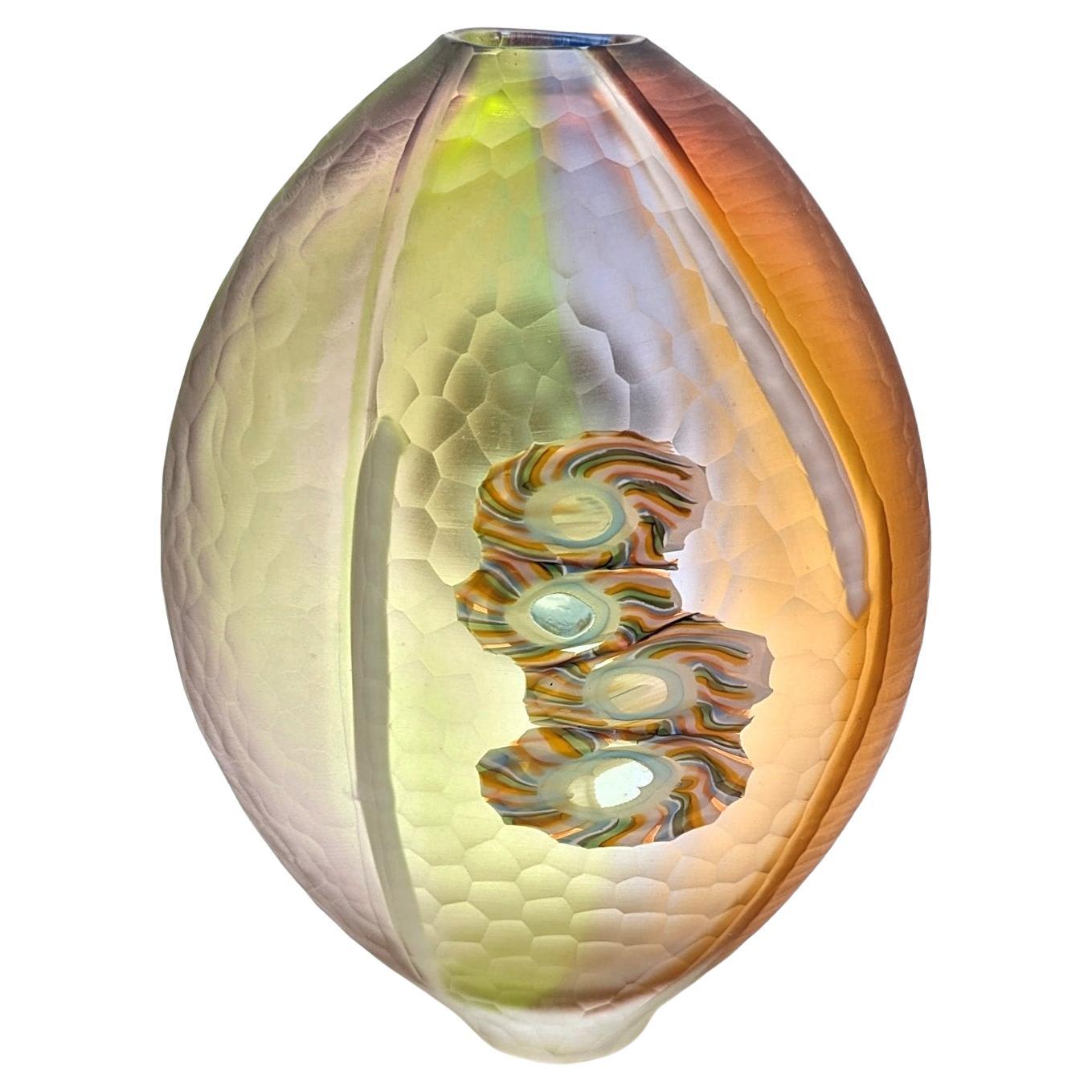 Vaso di Murano di Marco & Mattia Salvadore, realizzato a Murano nel 2017 circa. in vendita