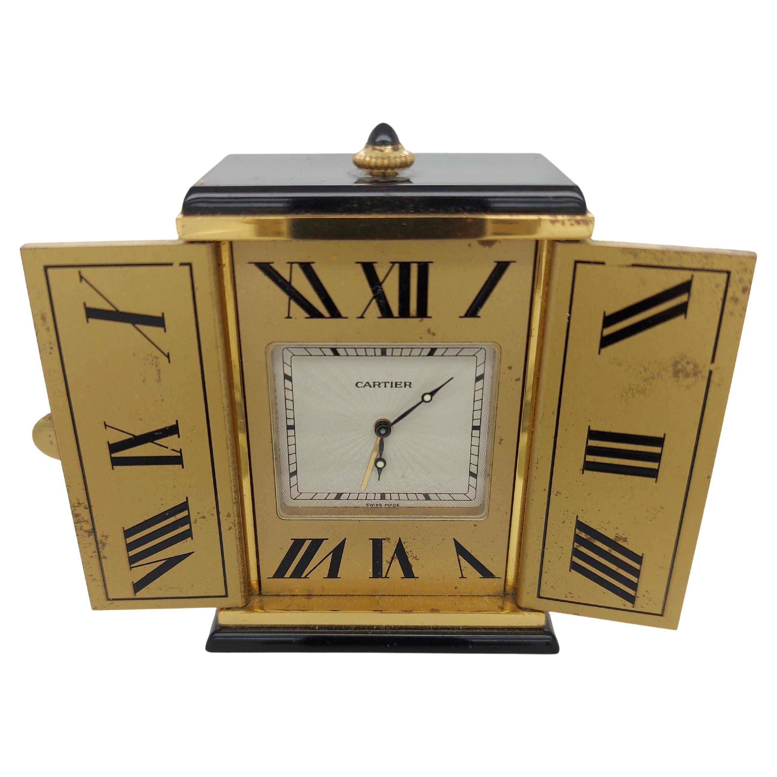 cartier clock watch